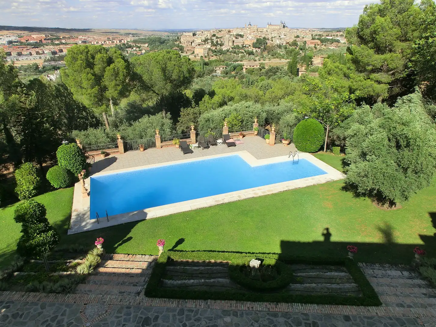 Piscina de Casa o xalet en venda en Toledo amb Aire condicionat, Calefacció i Jardí privat