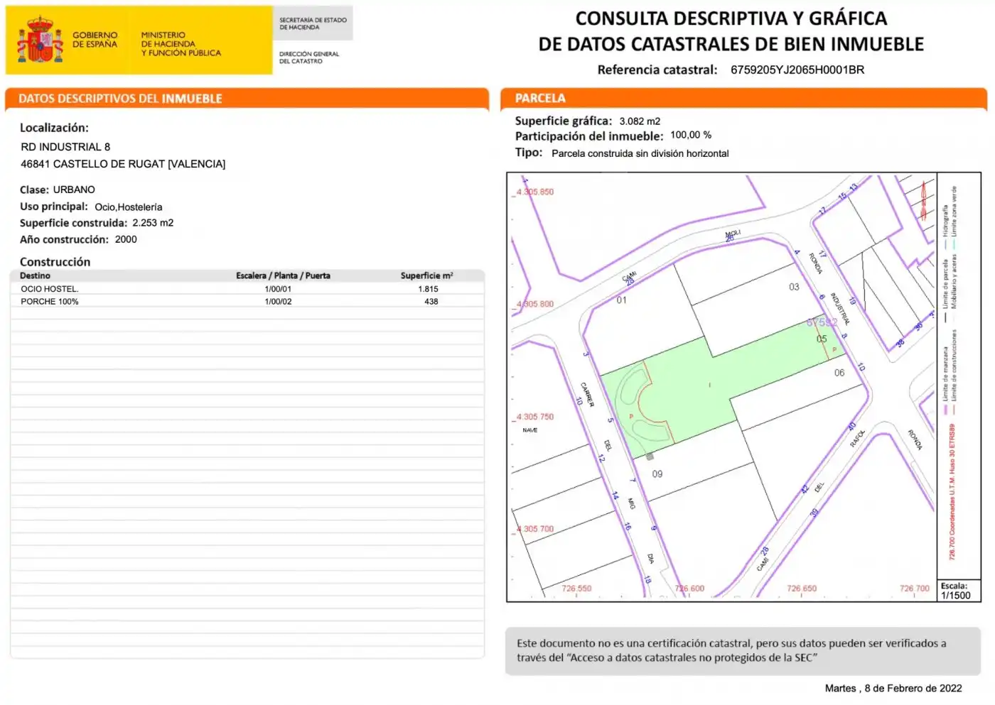 Nave industrial en venta en Castelló de Rugat, imagen 5