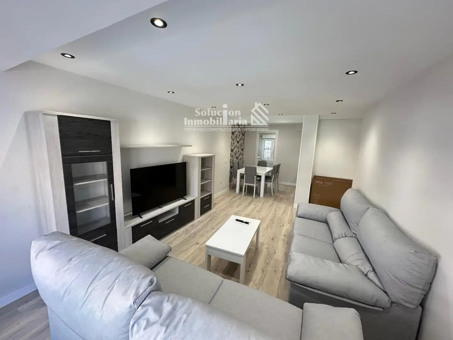 Wohnzimmer von Wohnung zur Miete in Salamanca mit Heizung, Terrasse und Möbliert