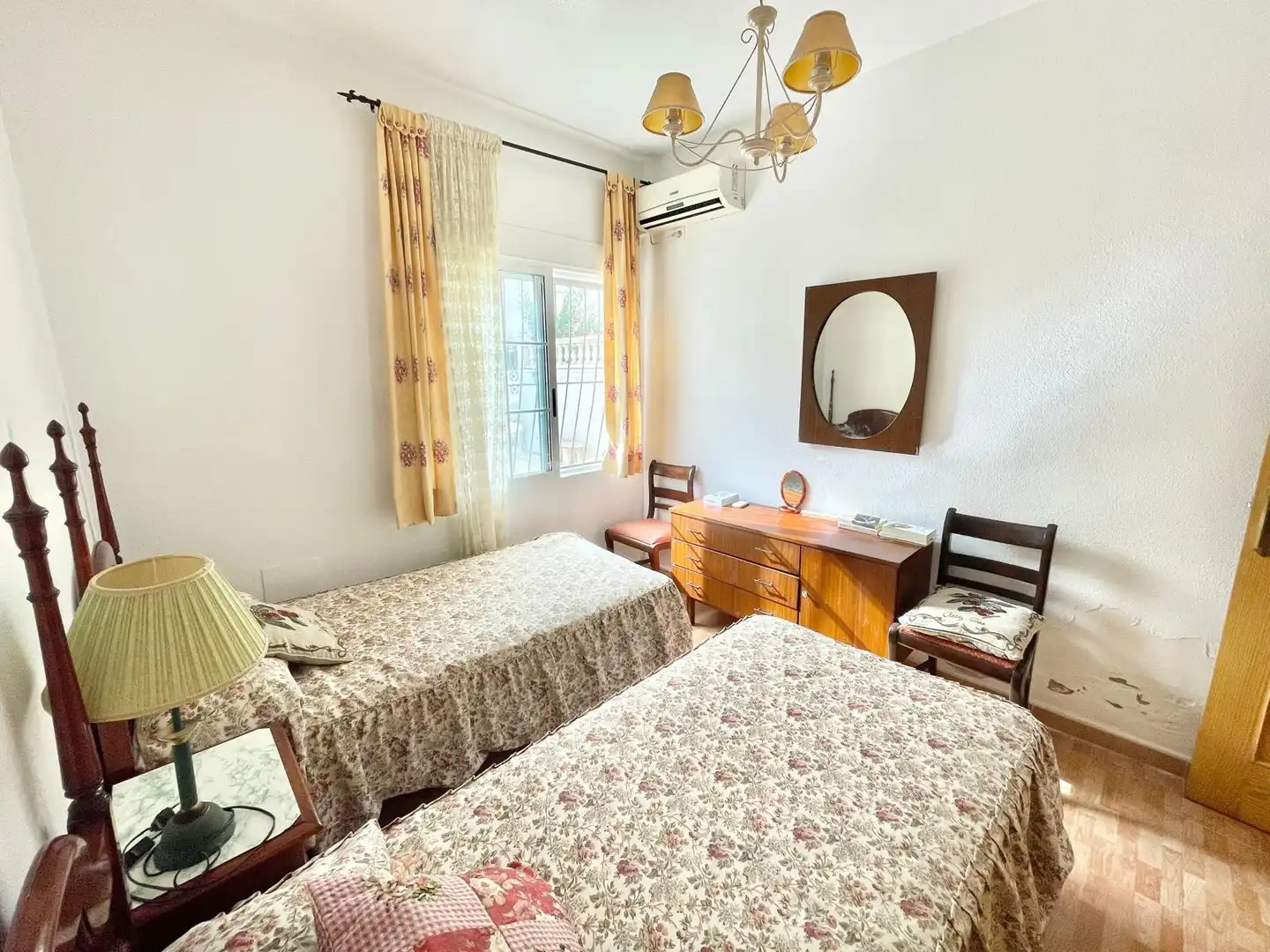 Dormitori de Casa o xalet de lloguer en San Javier amb Aire condicionat, Terrassa i Moblat