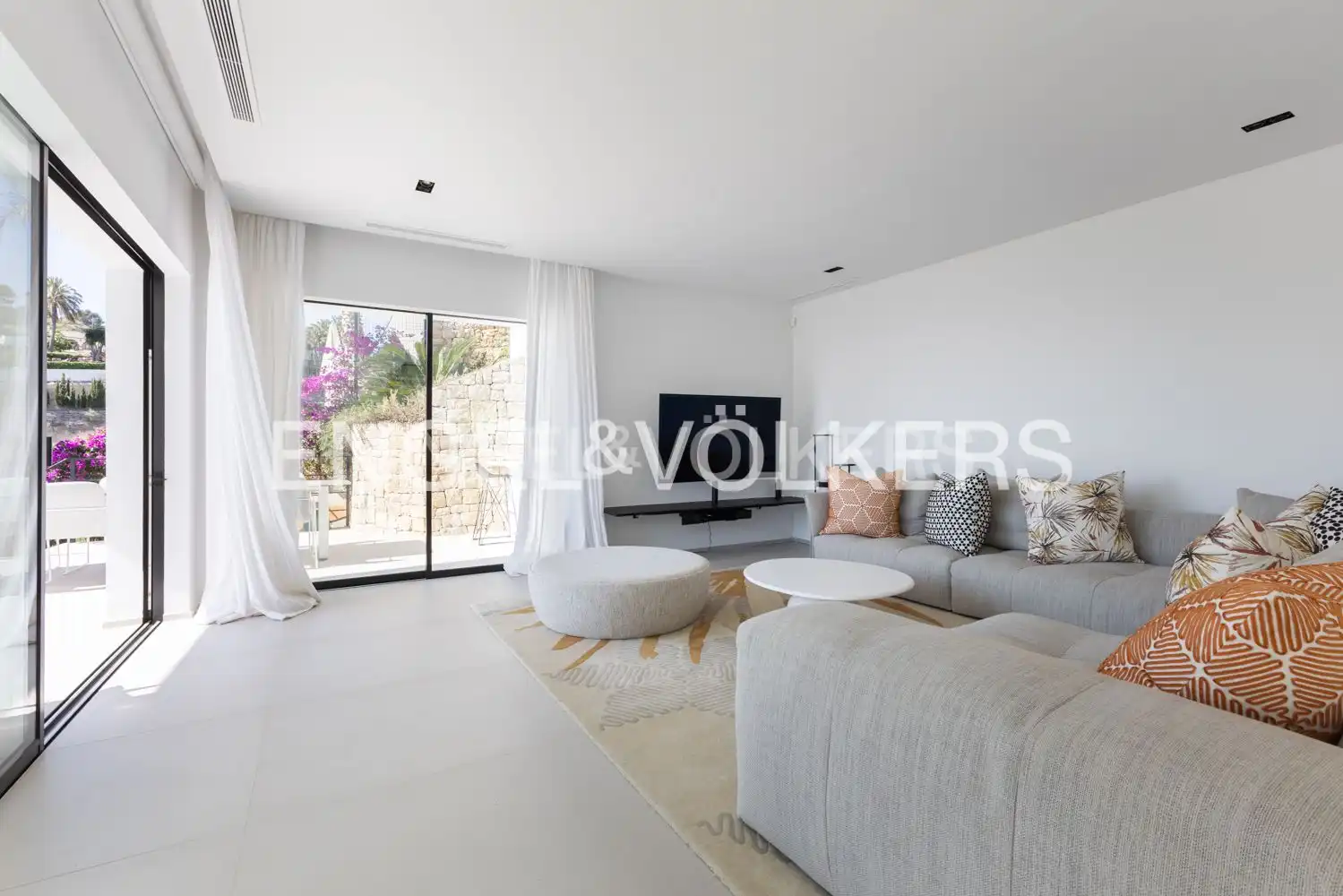 Living room of Houses for sale in Jávea / Xàbia  with Air Conditioner, Heating and Terrace