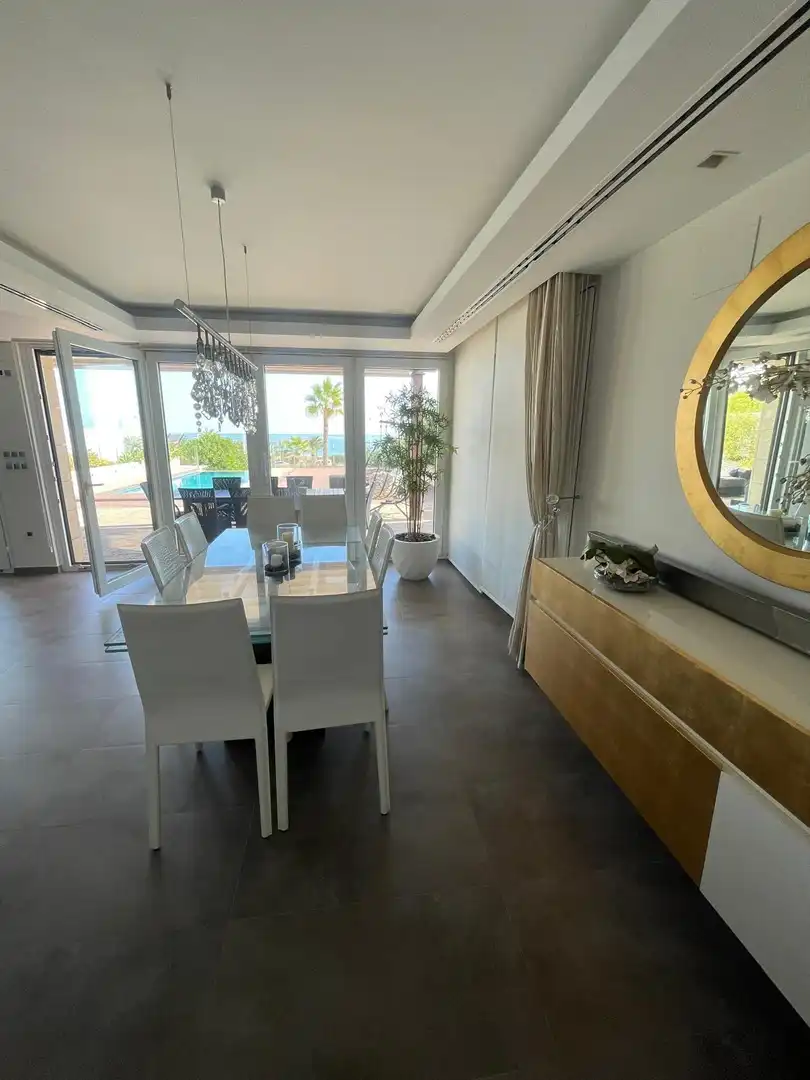 Esszimmer von Haus oder Chalet zur Miete in Elche / Elx mit Klimaanlage, Heizung und Privatgarten