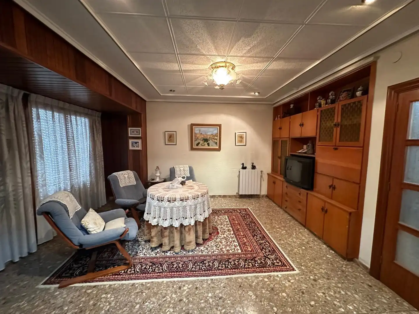 Sala d'estar de Casa o xalet en venda en Novelda amb Calefacció, Jardí privat i Terrassa