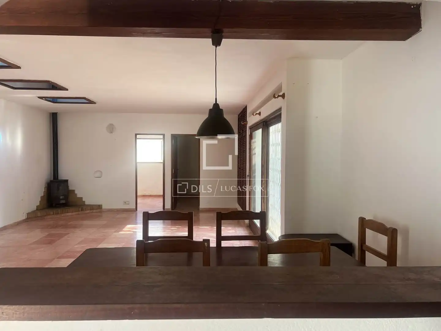 Menjador de Finca rústica en venda en Sant Joan de Labritja amb Balcó