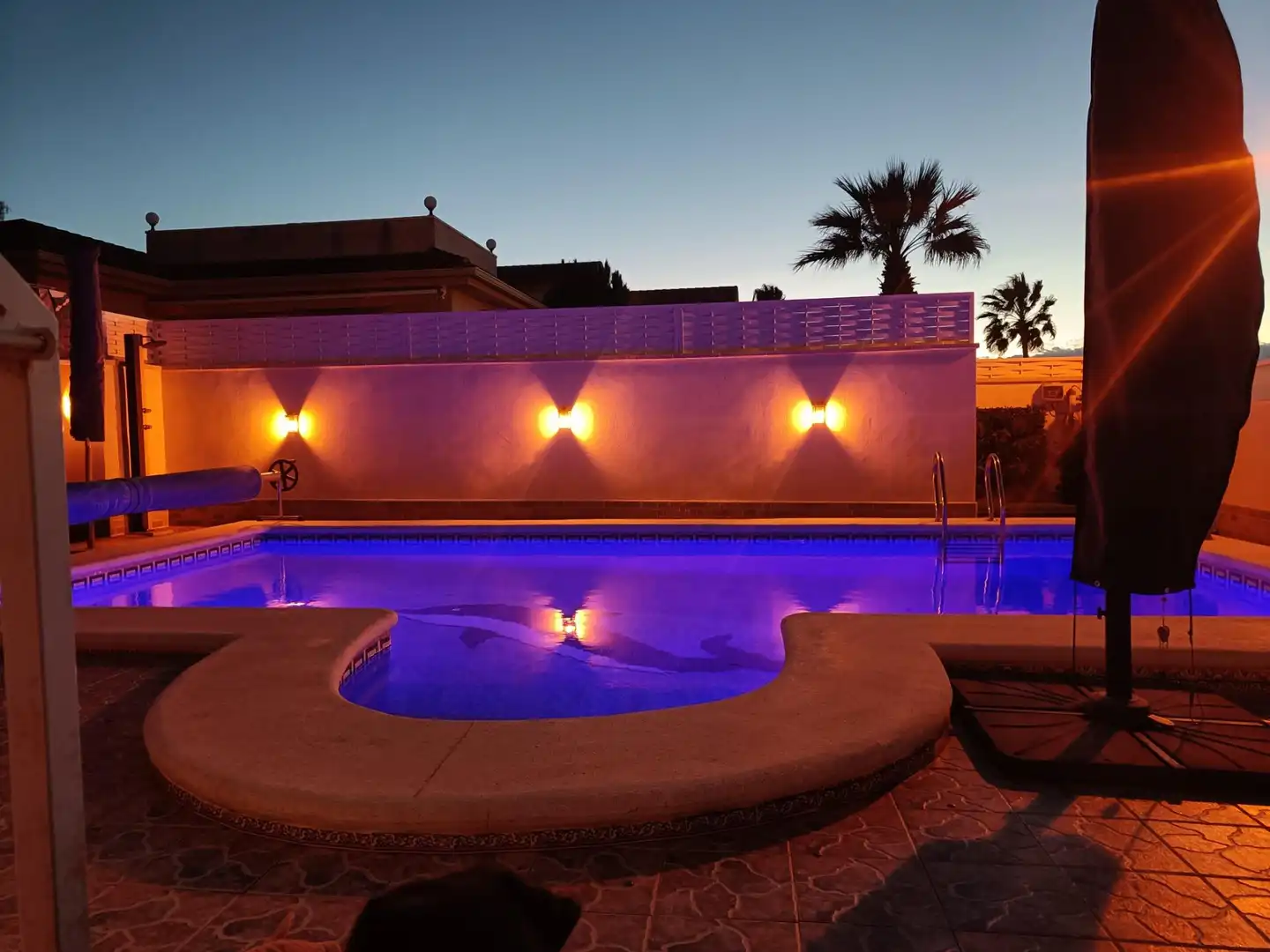 Piscina de Casa o xalet en venda en Benijófar amb Aire condicionat, Calefacció i Jardí privat
