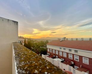 Exterior view of Single-family semi-detached for sale in  Murcia Capital  with Private garden and Terrace