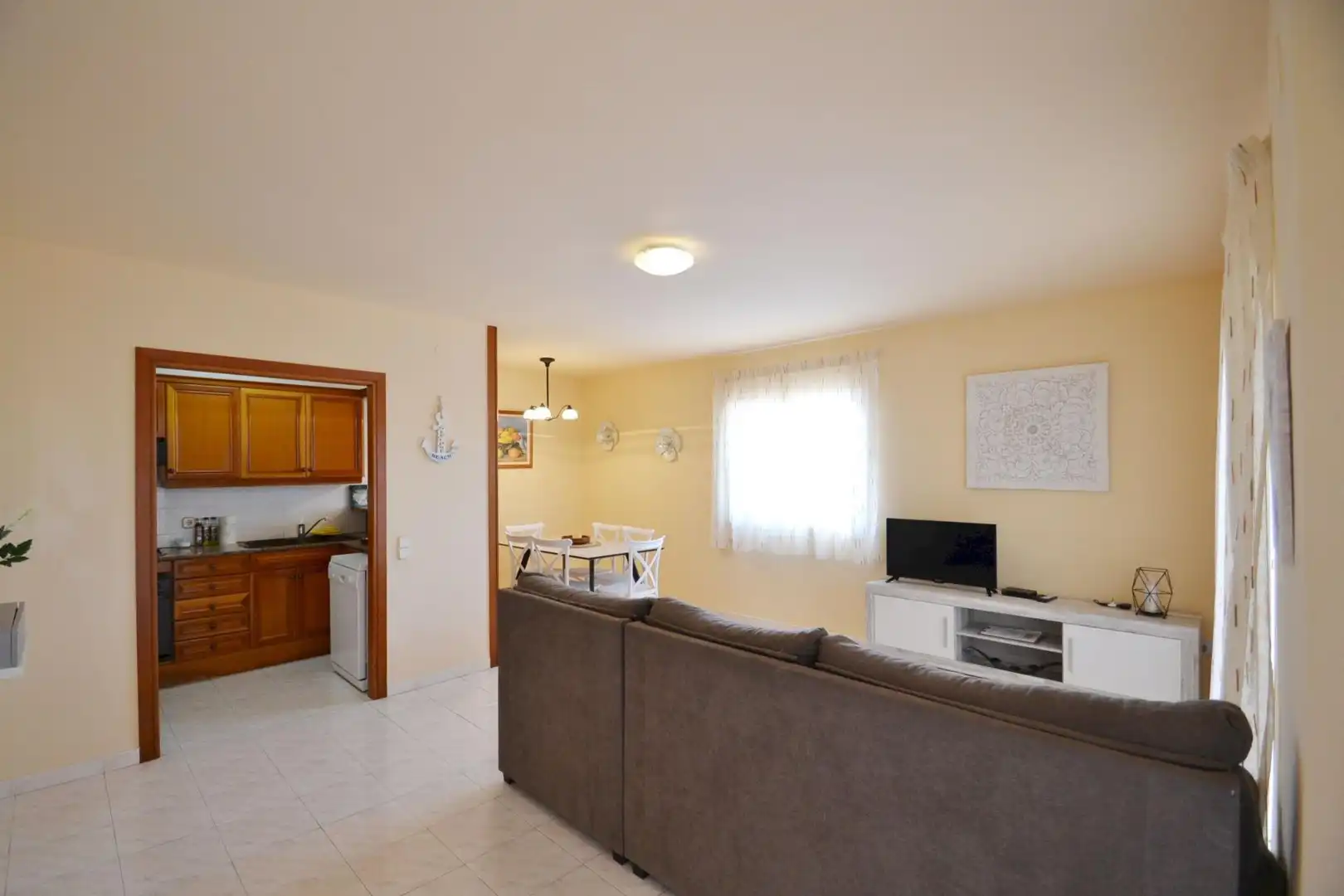 Sala de estar de Casa o chalet en venta en Deltebre con Aire acondicionado, Jardín privado y Terraza