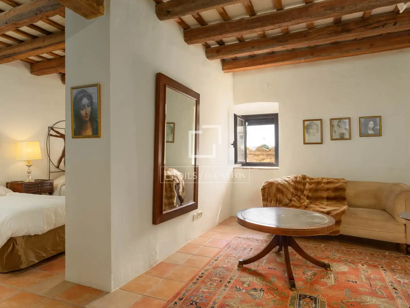Sala de estar de Casa o chalet en venta en Bordils con Aire acondicionado, Calefacción y Trastero