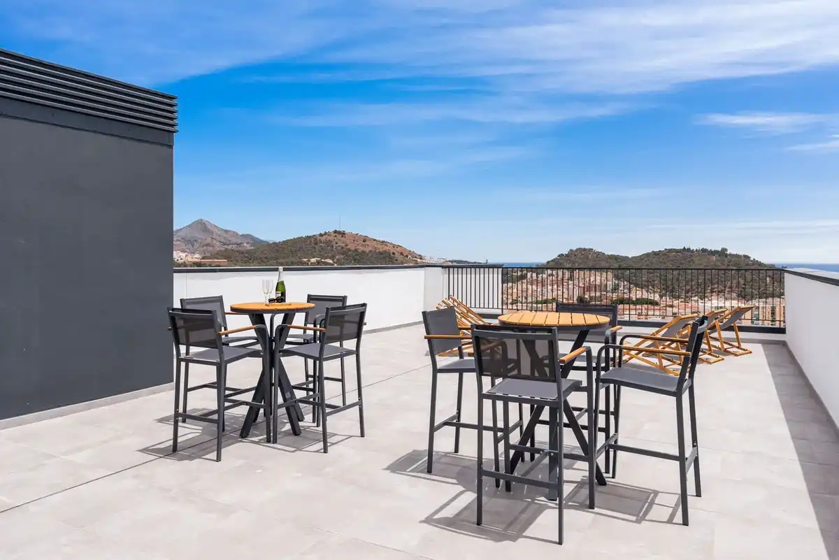 Terrassa de Apartament en venda en Málaga amb Aire condicionat, Calefacció i Moblat