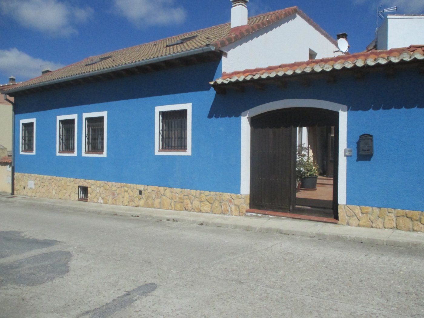 Vista exterior de Casa o xalet en venda en Martín Miguel amb Calefacció, Jardí privat i Traster