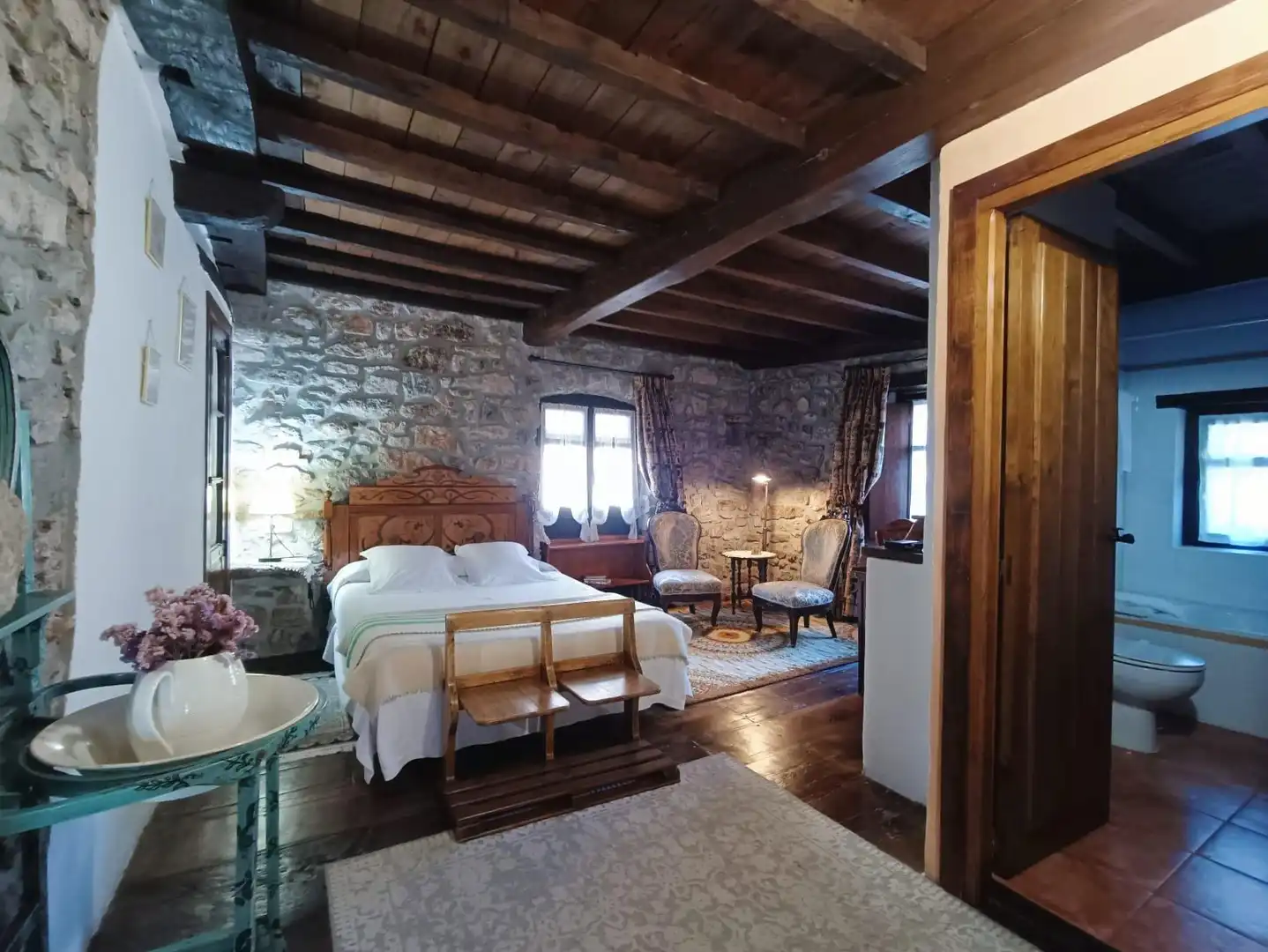 Bedroom of Country homes for sale in Peñamellera Baja  with Heating, Private garden and Terrace
