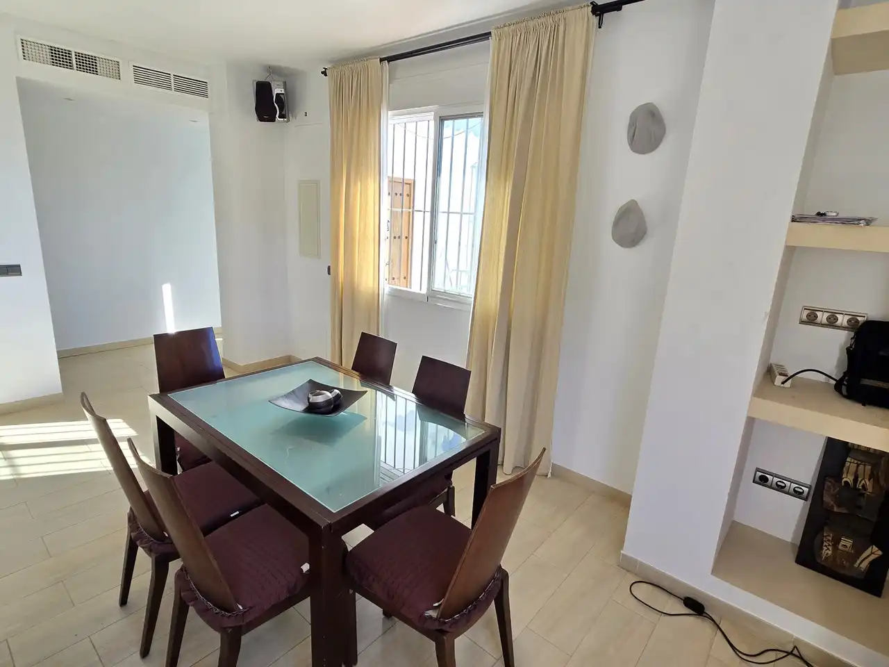 Comedor de Casa o chalet en venta en Periana con Aire acondicionado, Terraza y Piscina