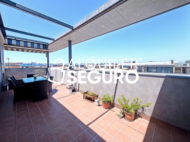 Terrace of Attic to rent in  Madrid Capital  with Air Conditioner, Heating and Terrace