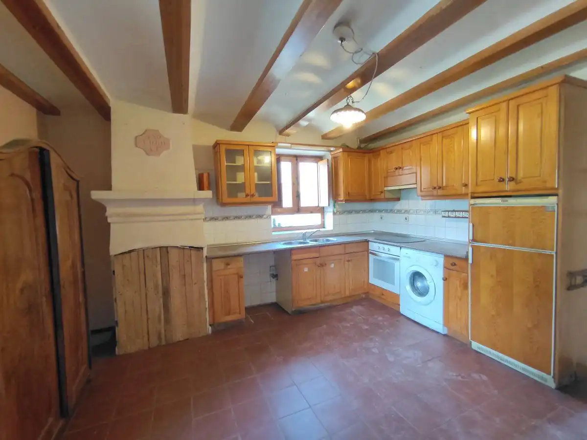Kitchen of Country homes for sale in Aínsa-Sobrarbe  with Heating, Terrace and Storage room