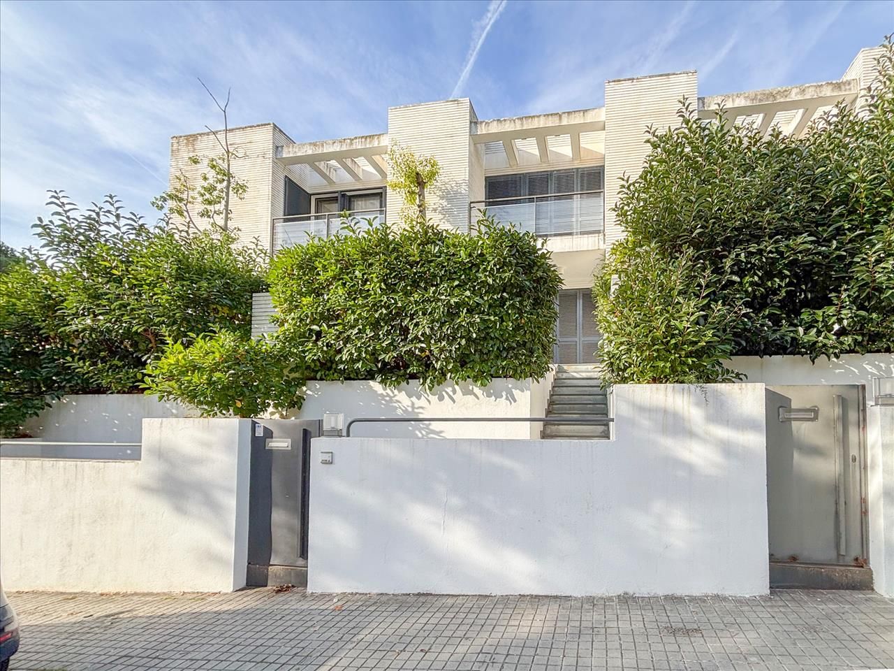 Exterior view of Single-family semi-detached for sale in Arenys de Mar