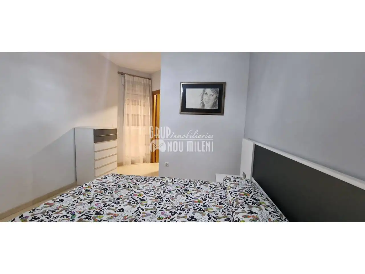 Schlafzimmer von Wohnung zur Miete in Massanassa mit Klimaanlage, Terrasse und Möbliert