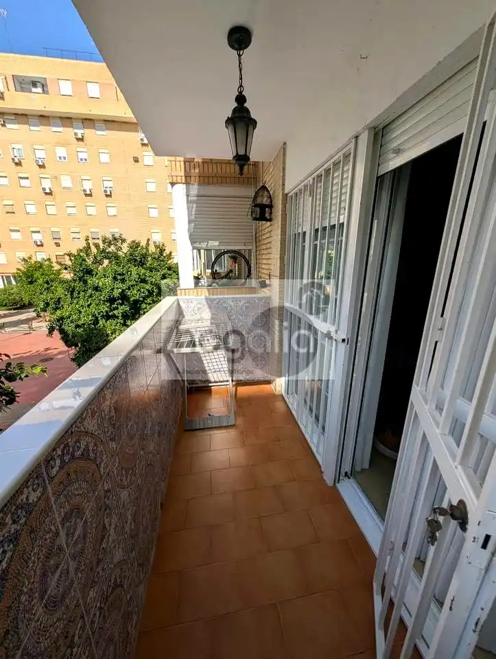 Balcony of Flat for rent in Macarena