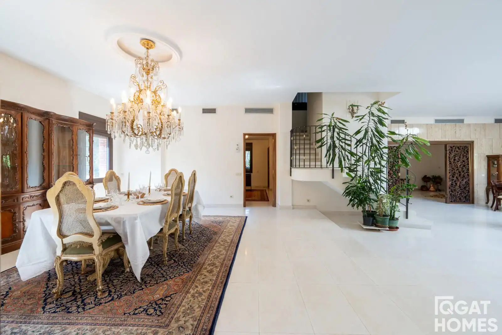 Comedor de Casa o chalet de alquiler en Sant Cugat del Vallès con Aire acondicionado, Calefacción y Jardín privado