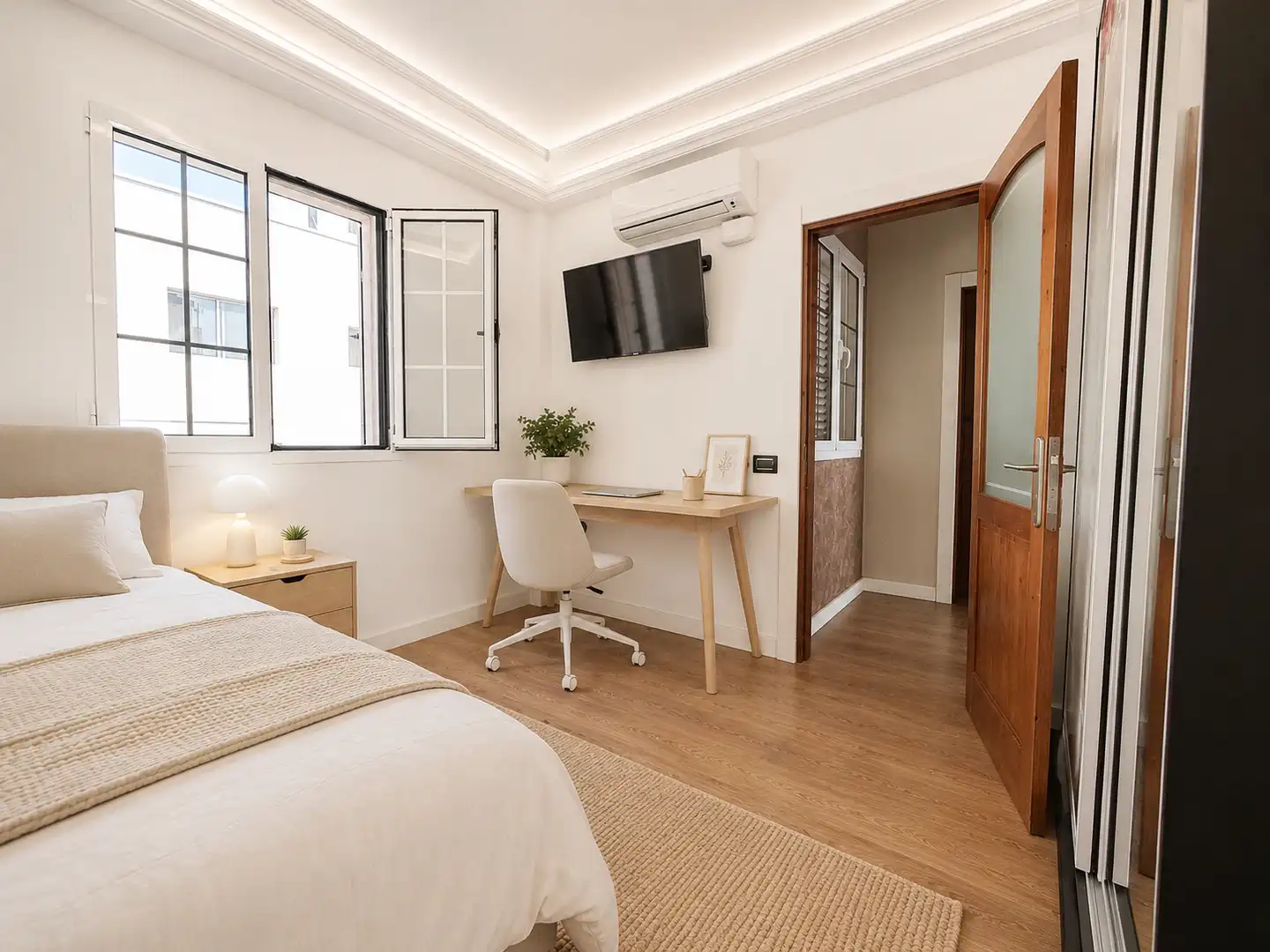 Bedroom of Houses for sale in Ingenio  with Air Conditioner, Terrace and Oven