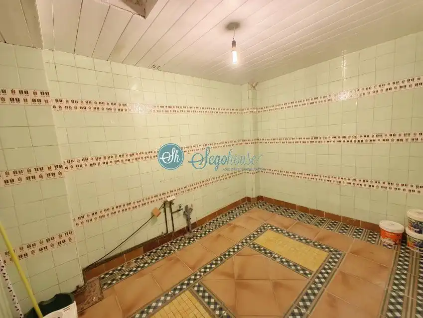 Kitchen of Flat for sale in Segovia  with Heating, Terrace and Furnished