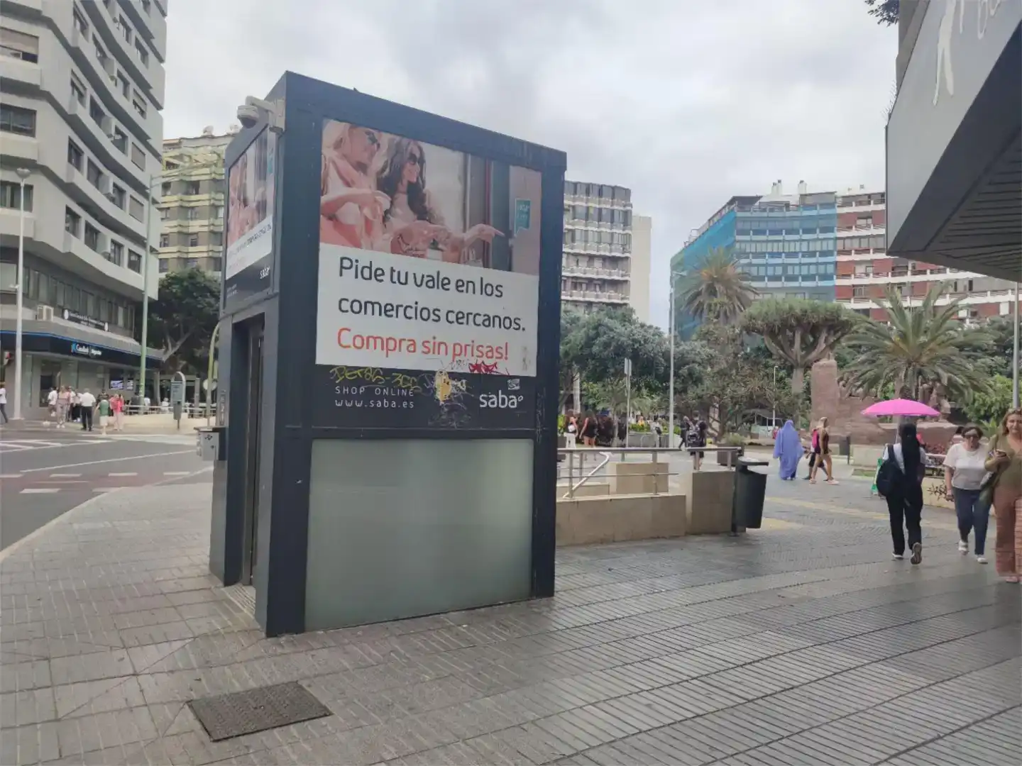 Vista exterior de Garatge de lloguer en Las Palmas de Gran Canaria