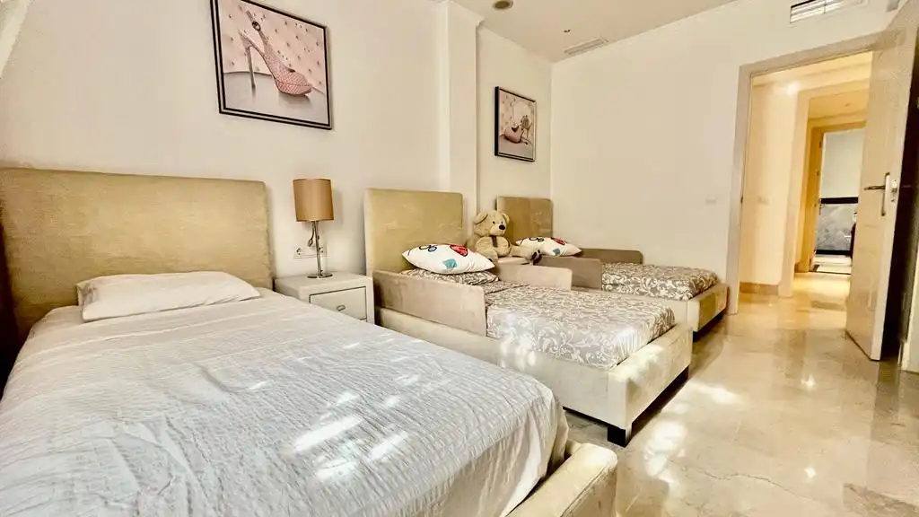 Bedroom of Ground floor for rent in Marbella  with Air Conditioner, Private garden and Terrace