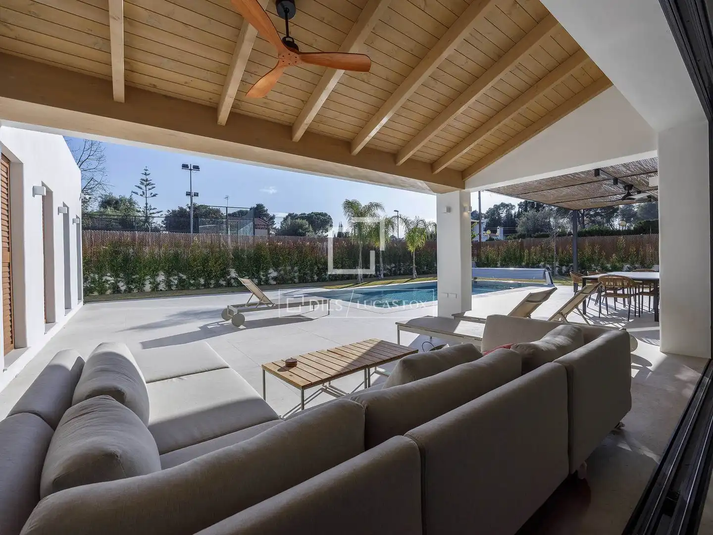 Terraza de Casa o chalet en venta en L'Eliana con Aire acondicionado, Calefacción y Jardín privado