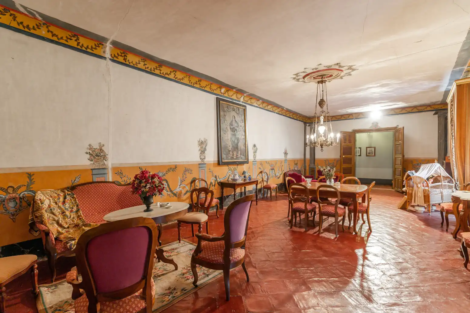 Comedor de Casa o chalet en venta en Allo con Calefacción, Jardín privado y Trastero