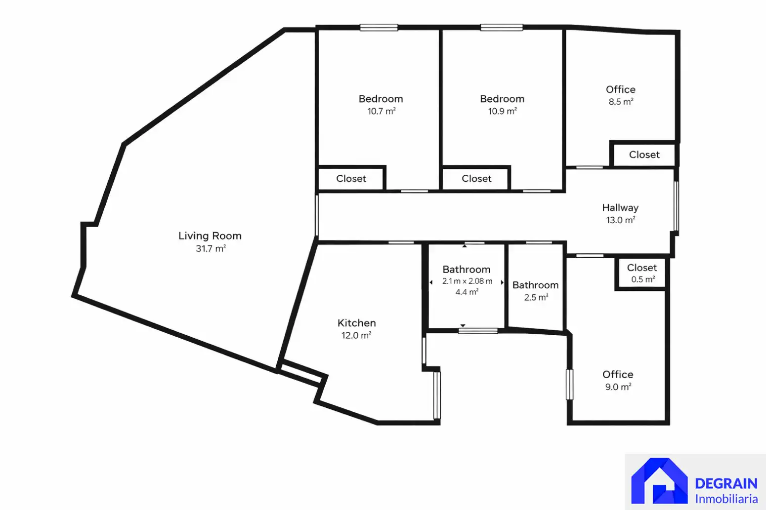 Flat for sale in Oviedo   with Heating