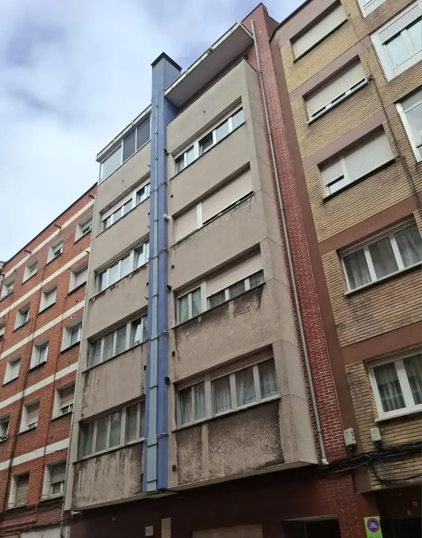 Exterior view of Flat for rent in Gijón   with Heating, Parquet flooring and Furnished