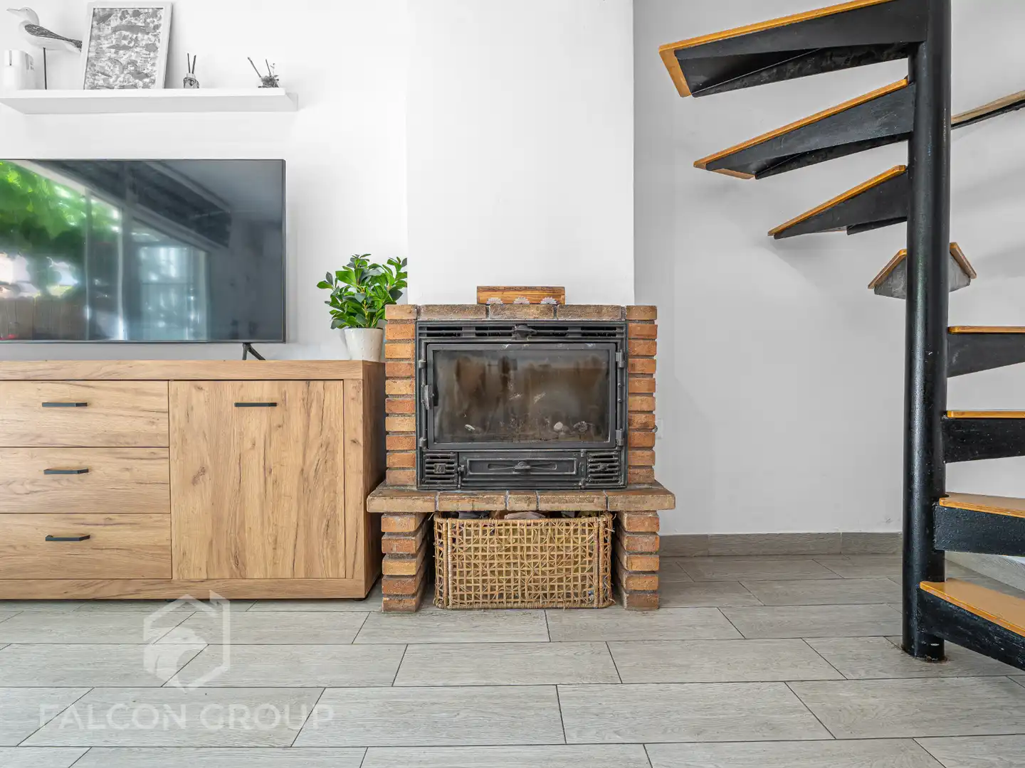 Living room of Houses for sale in El Vendrell  with Air Conditioner, Private garden and Terrace