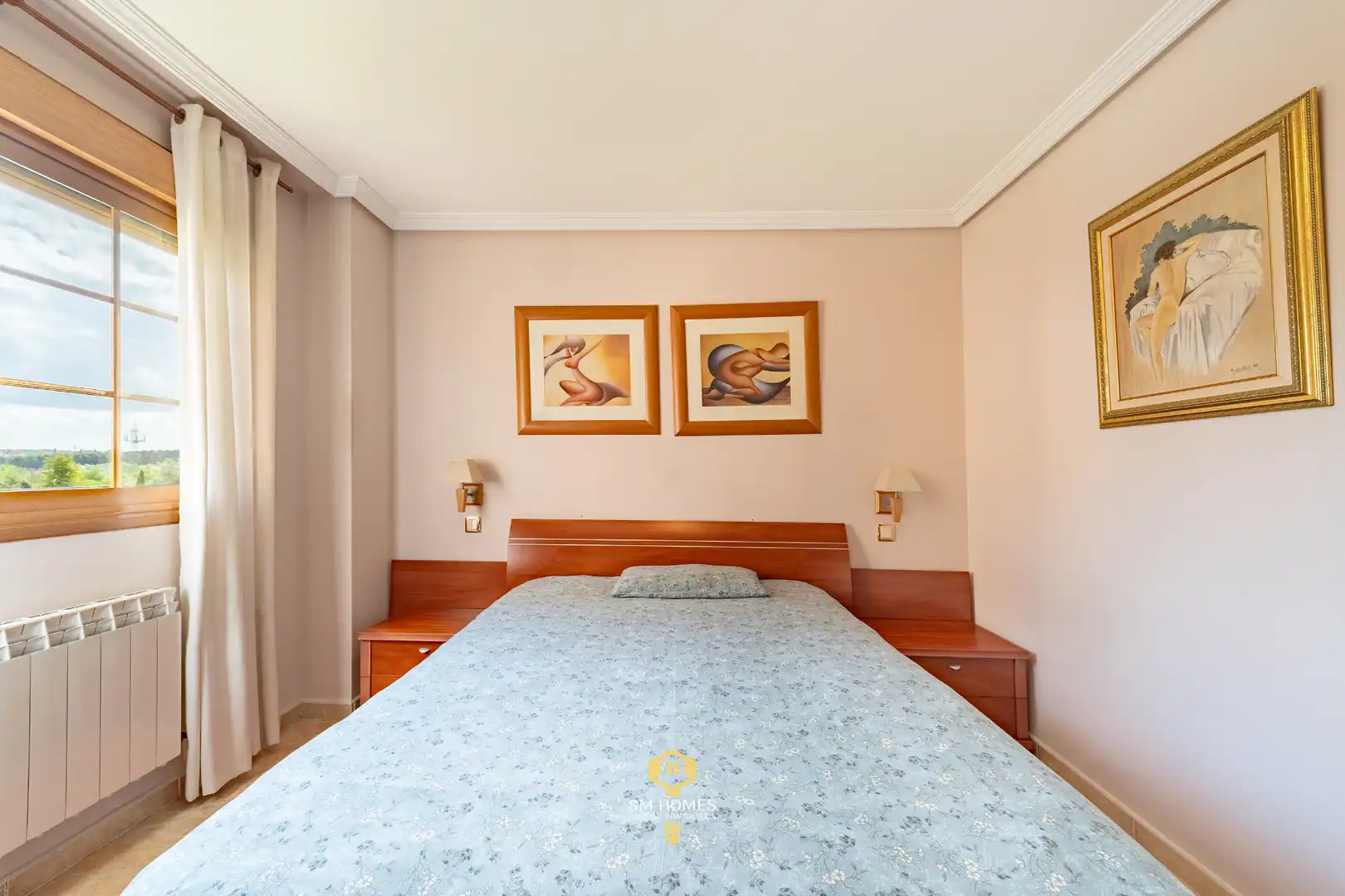 Schlafzimmer von Wohnung zum Verkauf in Coslada mit Klimaanlage, Abstellraum und Ofen