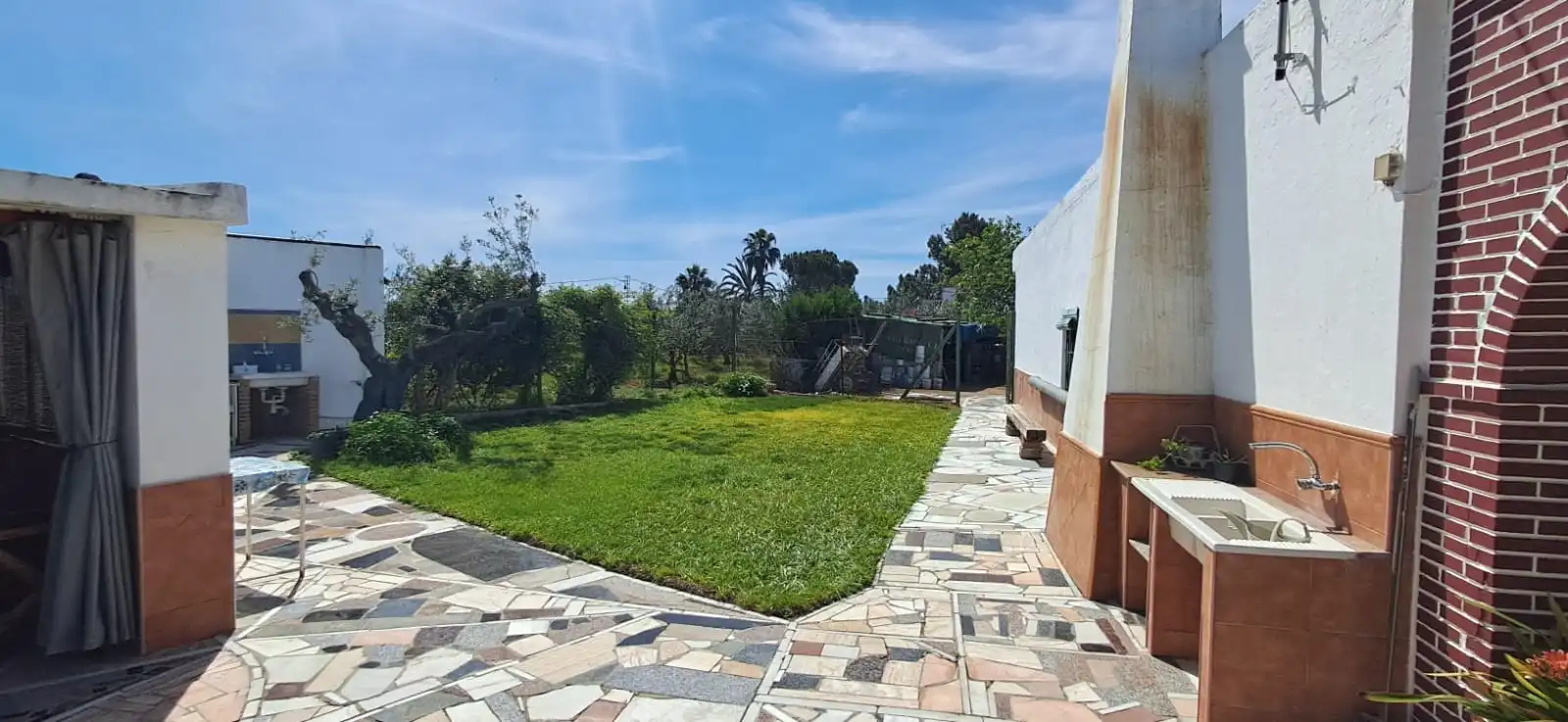 Garden of Houses for sale in Utrera  with Private garden and Swimming Pool