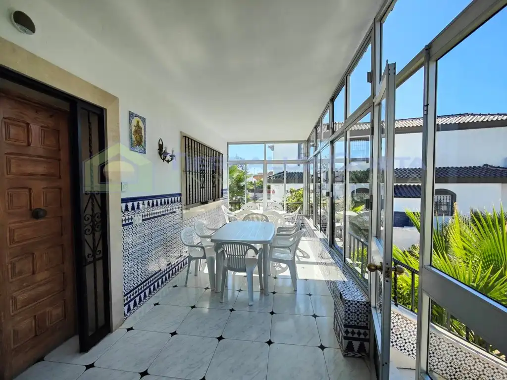 Terrassa de Casa o xalet en venda en La Antilla amb Jardí privat, Terrassa i Traster