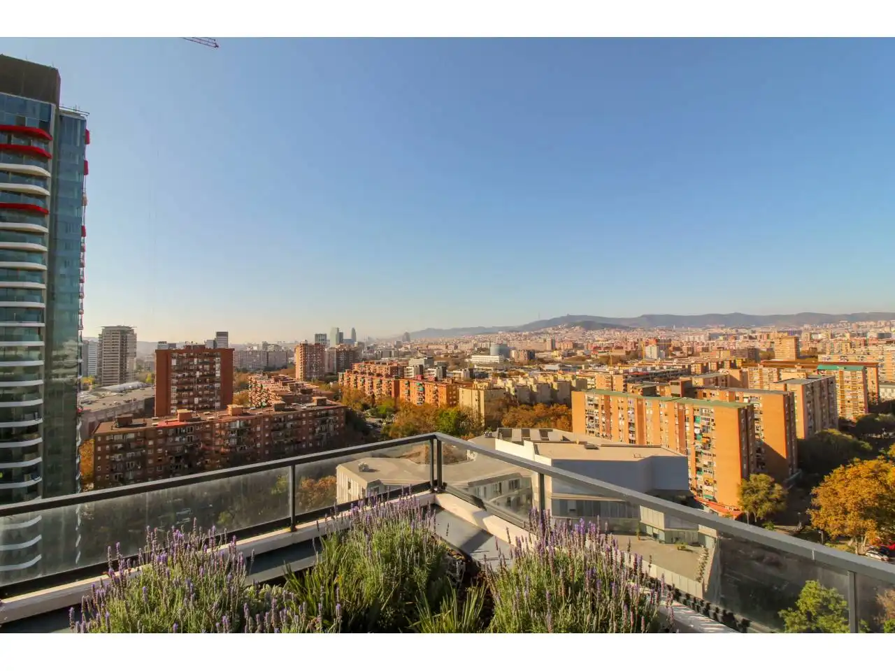 Terraza de Ático de alquiler en Eixample