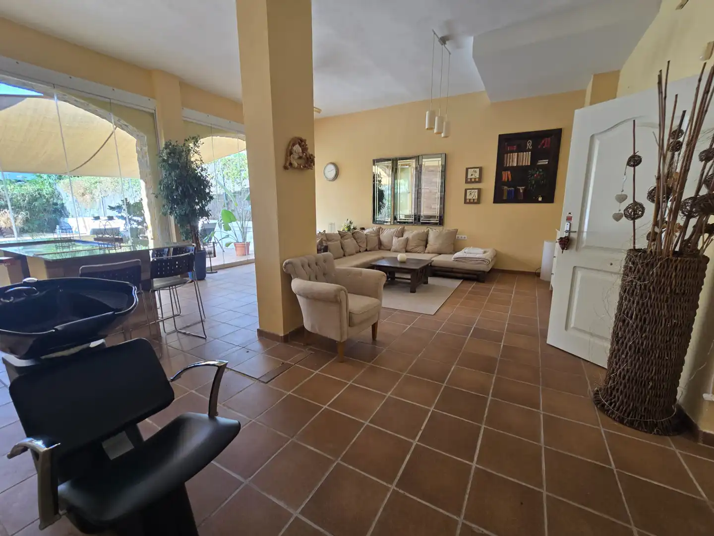 Sala d'estar de Casa o xalet en venda en Mijas amb Aire condicionat, Calefacció i Jardí privat