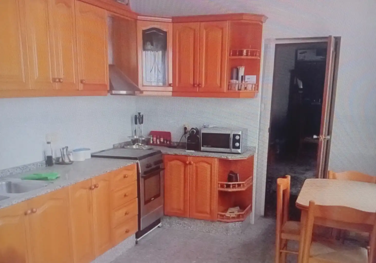 Cuina de Casa o xalet en venda en Petrer amb Jardí privat, Terrassa i Traster