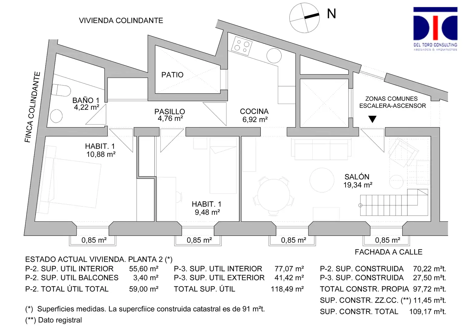 Penthouse with terrace for sale in Calle Muro de los Navarros, imagen 3