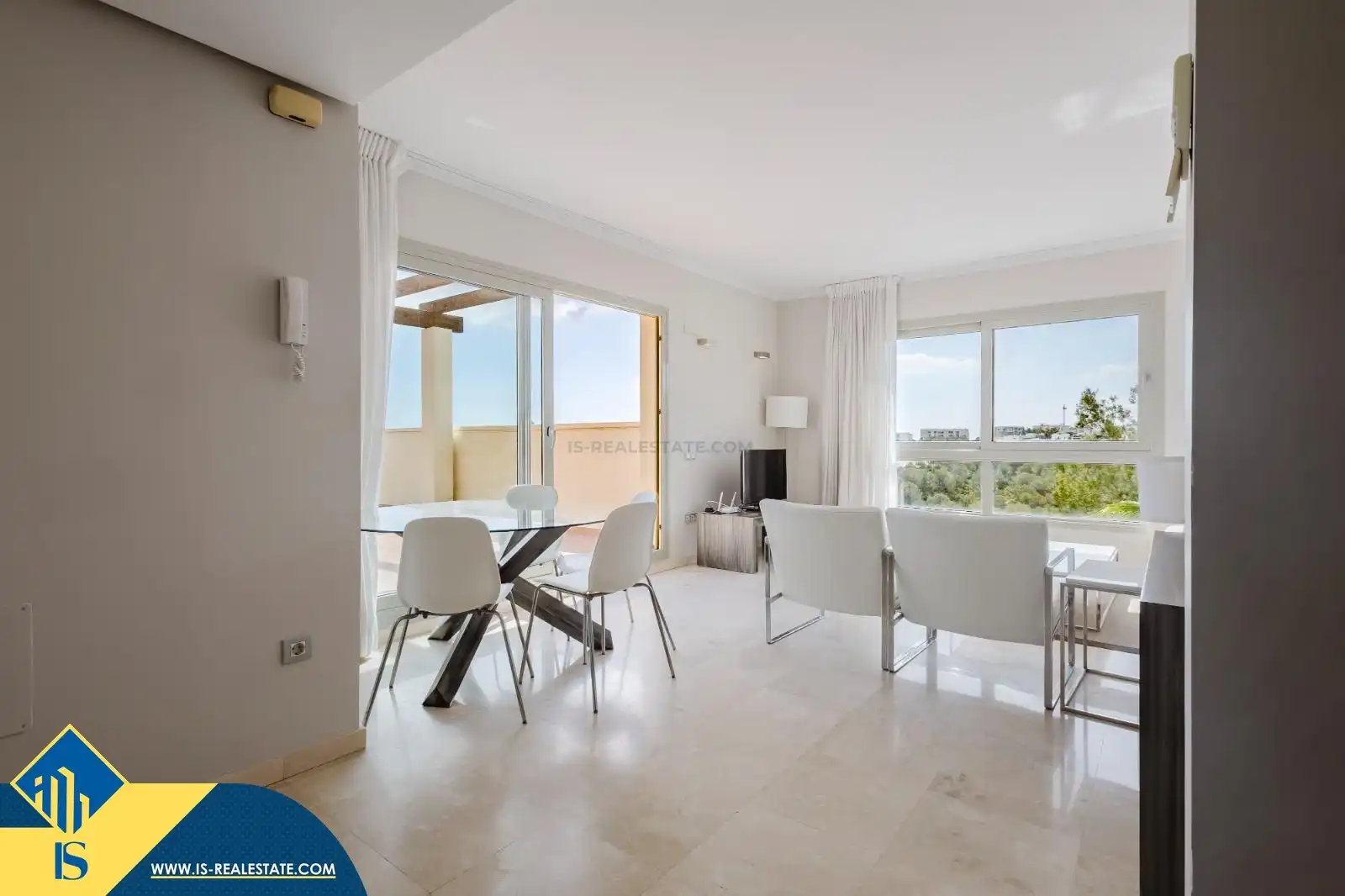 Living room of Flat for sale in Orihuela  with Terrace, Furnished and Oven