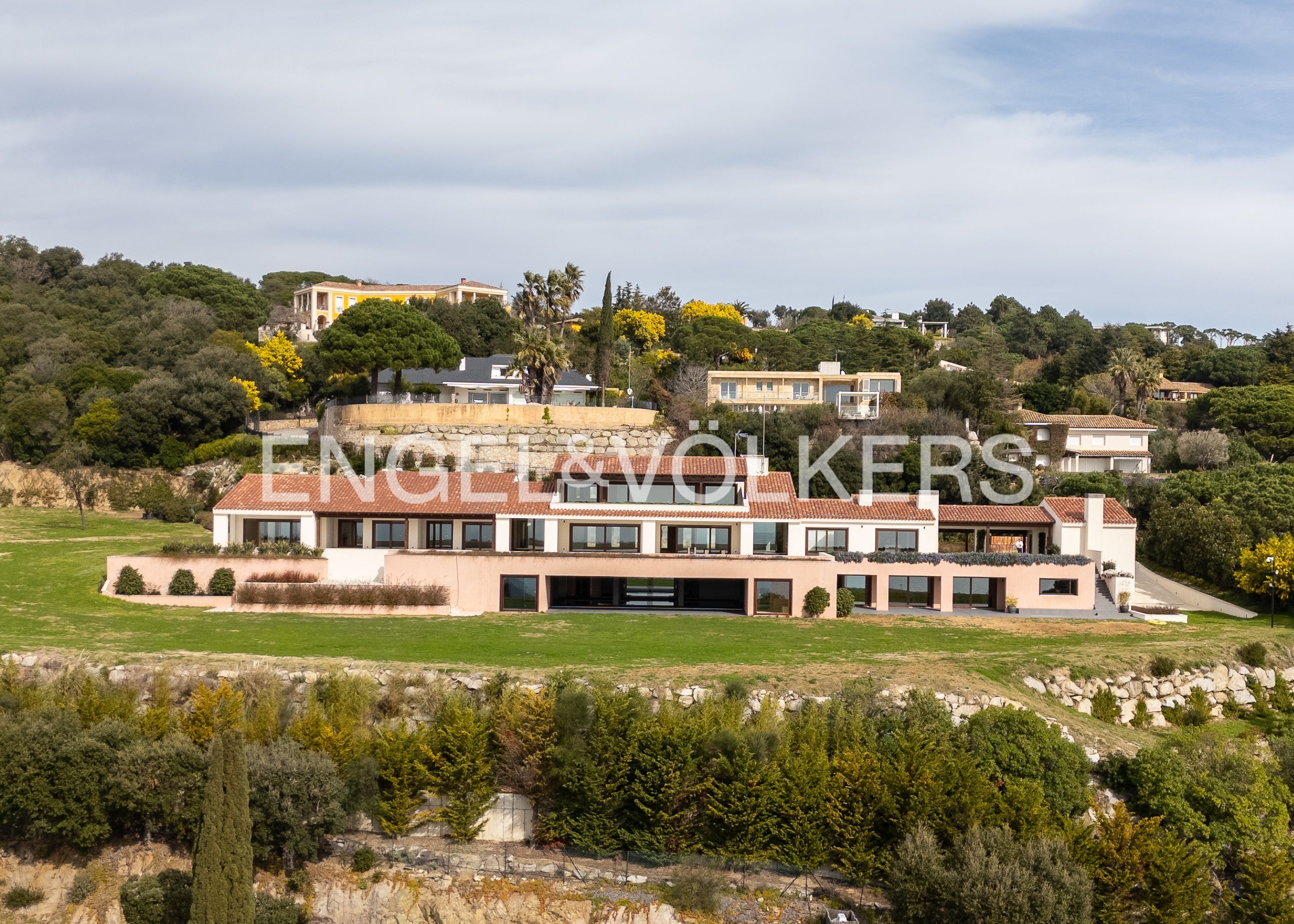 Vista exterior de Finca rústica en venda en Sant Andreu de Llavaneres amb Aire condicionat, Calefacció i Jardí privat