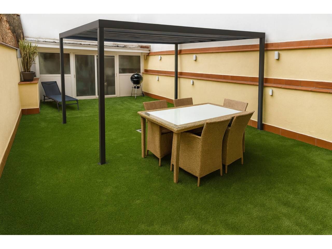 Terrassa de Dúplex en venda en  Barcelona Capital amb Aire condicionat, Calefacció i Jardí privat
