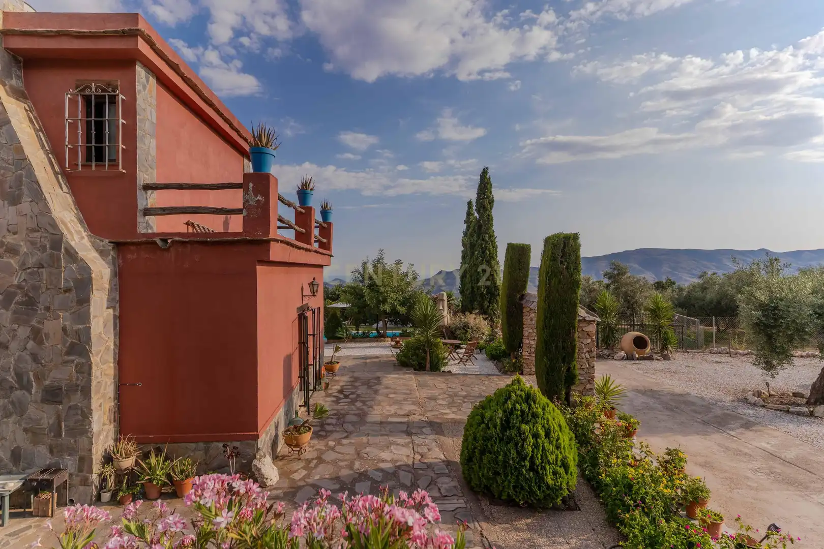 Exterior view of Houses for sale in Lanjarón  with Private garden, Storage room and Swimming Pool