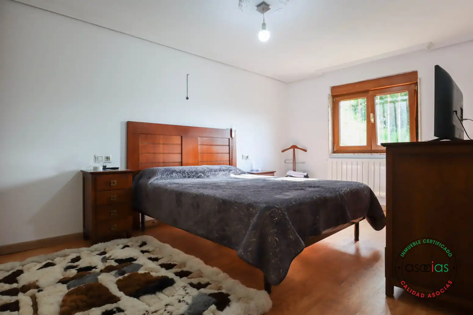 Dormitori de Casa adosada en venda en Ribera de Arriba amb Calefacció, Parquet i Terrassa
