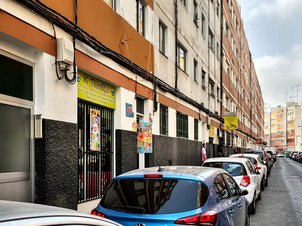 Vista exterior de Pis en venda en Las Palmas de Gran Canaria amb Moblat