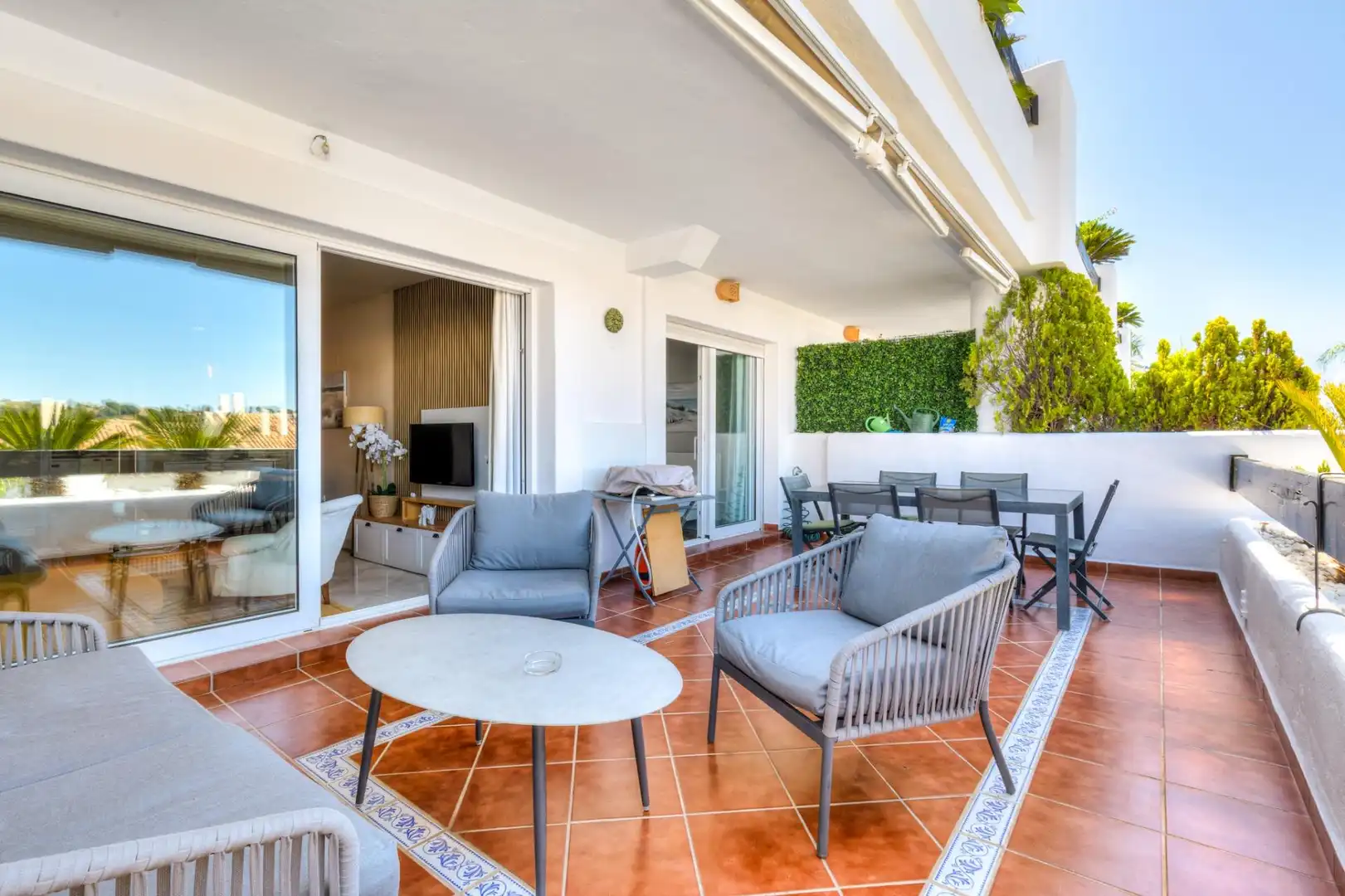 Terrace of Apartments for sale in Marbella  with Air Conditioner, Heating and Terrace