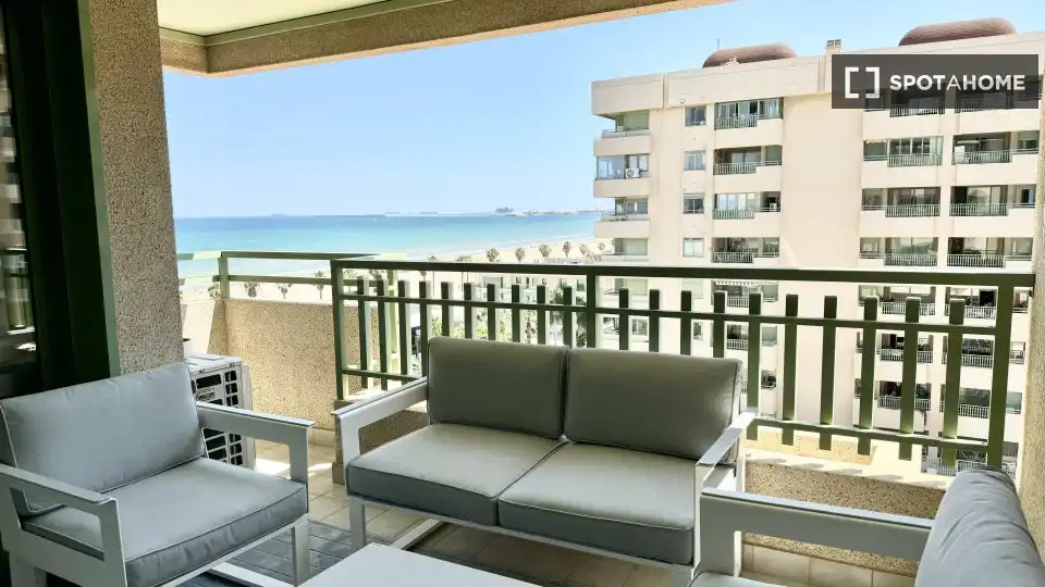 Appartamento con terrazza in affitto a La Patacona, imagen 7
