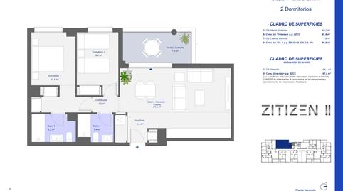 Photo 2 from new construction home in Flat for sale in Parcela R. Sector Sanchez Blanca, Distrito Zeta - Recinto Ferial Cortijo de Torres, Málaga