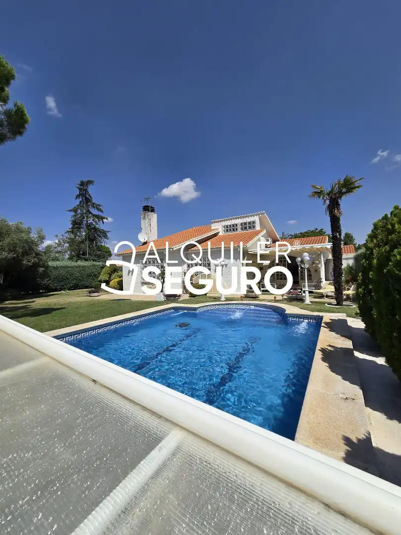 Garden of Houses for rent in Nuevo Baztán  with Air Conditioner, Heating and Terrace