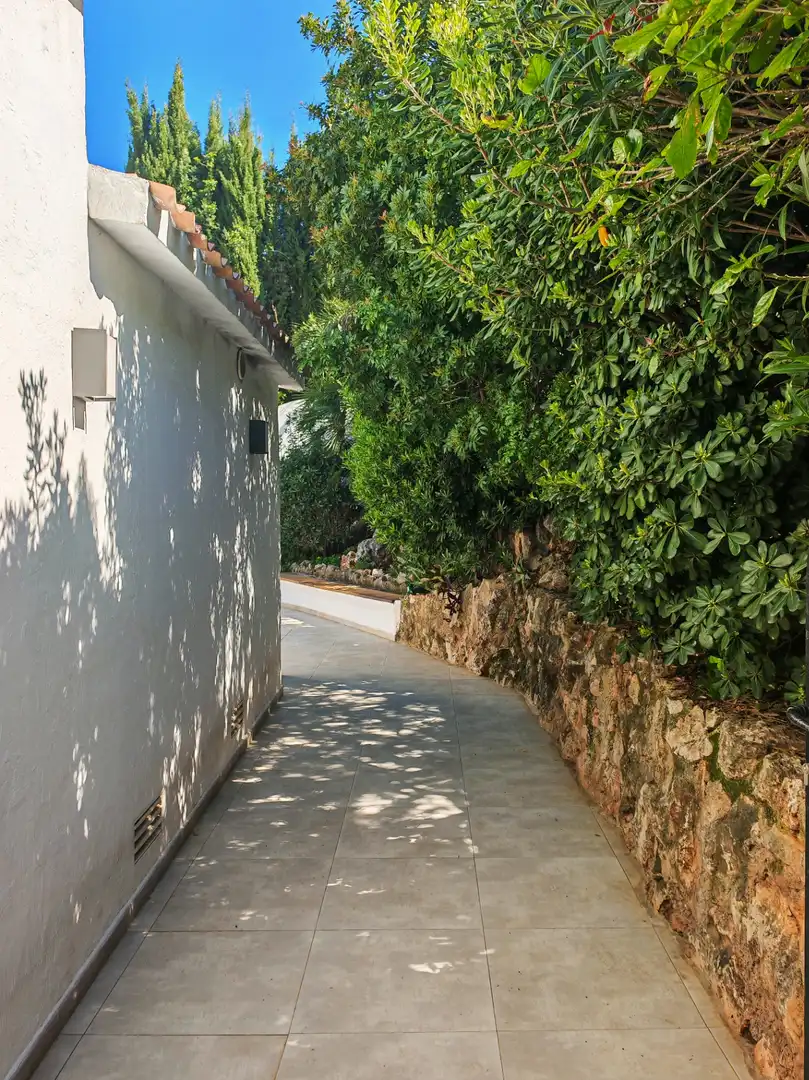 Exterior view of Houses for sale in Dénia  with Air Conditioner, Private garden and Terrace