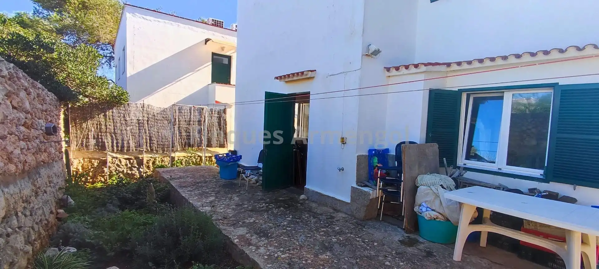 Exterior view of Houses for sale in Sant Lluís  with Private garden and Terrace